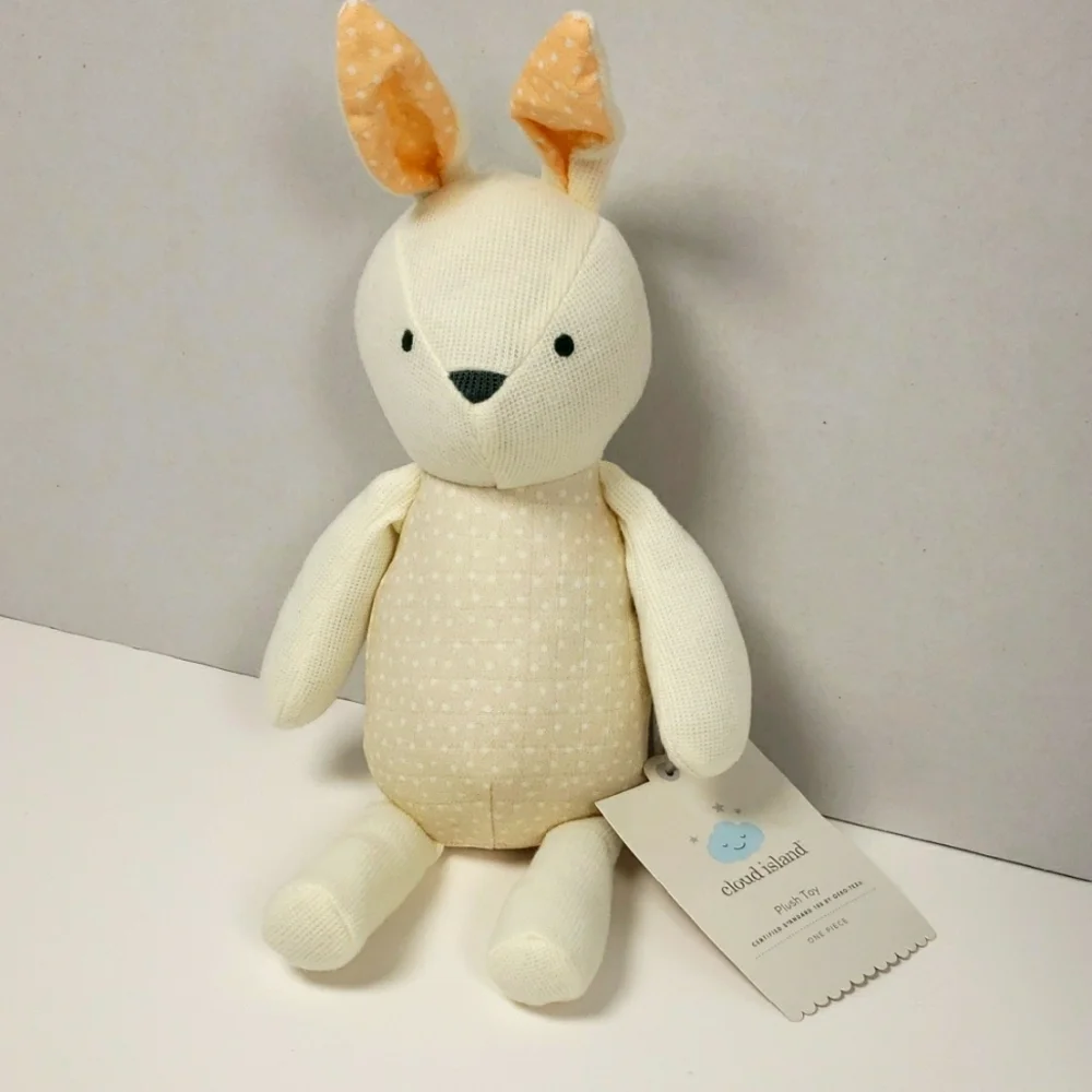 Cloud Island Cream Bunny Rabbit Plush Toy‎ Stuffed Animal Baby